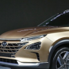 现代汽车已经在首尔预展了一款即将量产的氢燃料电池电动SUV