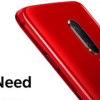 高级智能手机OnePlus 6具有特别的红色版本
