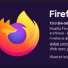 Firefox 70已可以下载最新更新 新版本具有一些隐私功能