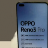 发现OPPOReno3Pro智能手机的虚拟单元 提到了双打孔相机