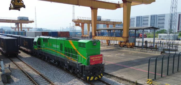 今年以来粤港澳大湾区国际班列开行突破2万车